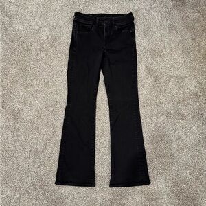 American eagle black bootcut jeans